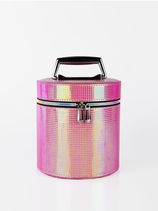Medium cylinder beauty case