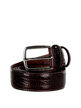 Men's animalier leather belt