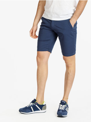 Men's Bermuda shorts in regular fit cotton