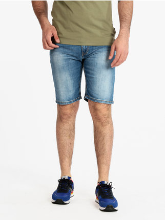 Men's Bermuda shorts in regular fit jeans