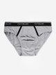 Men's briefs with colored edges