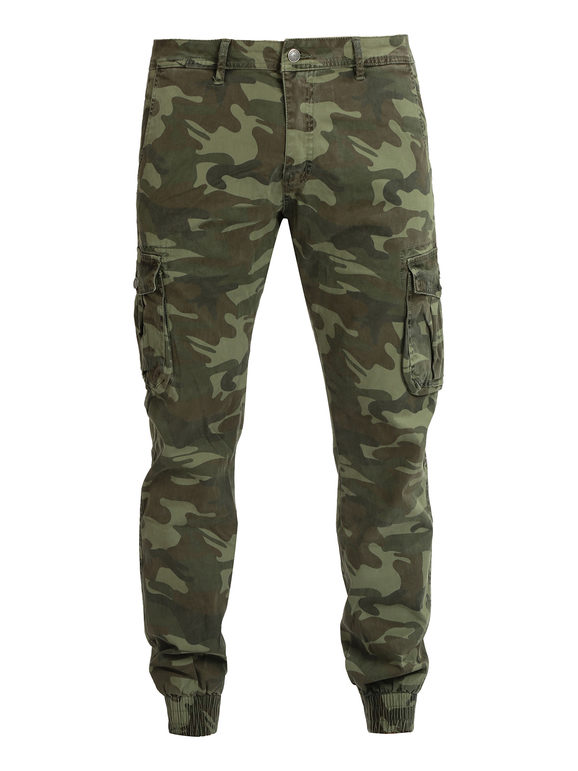 Men's camouflage cargo pants