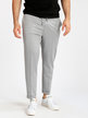 Men's casual trousers with turn-up