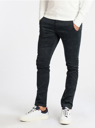 Men's Checkered Casual Pants