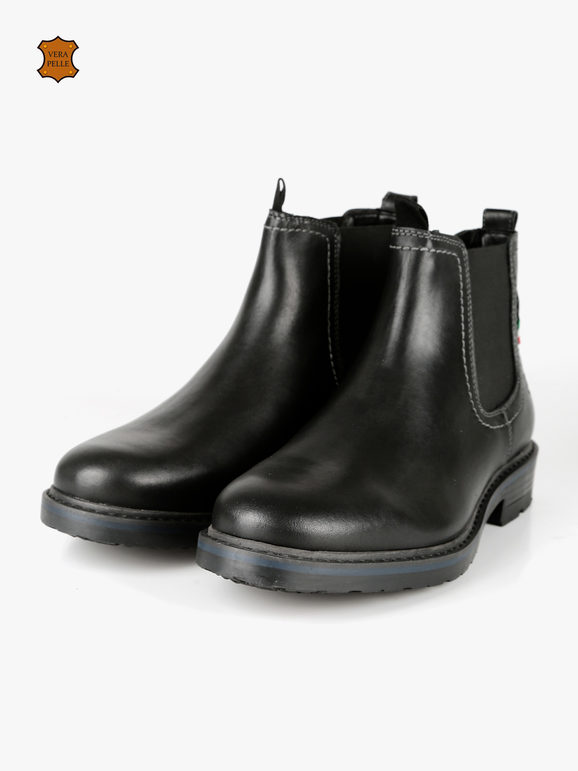 Men's chelsea boots in leather