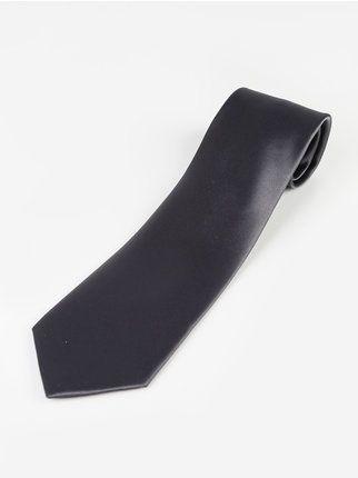Men's classic solid color tie