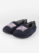 Men's closed slippers in fabric