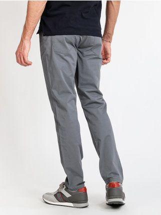 Men's comfort fit mid-rise trousers