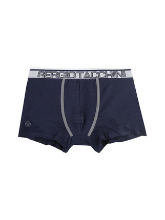 Men's cotton boxer with writing