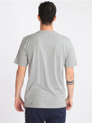 Men's cotton T-shirt with logo