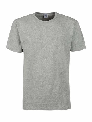 Men's crew neck t-shirt in bielastic cotton