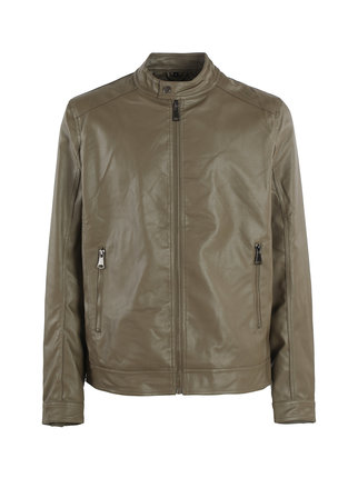 Men's eco-leather jacket
