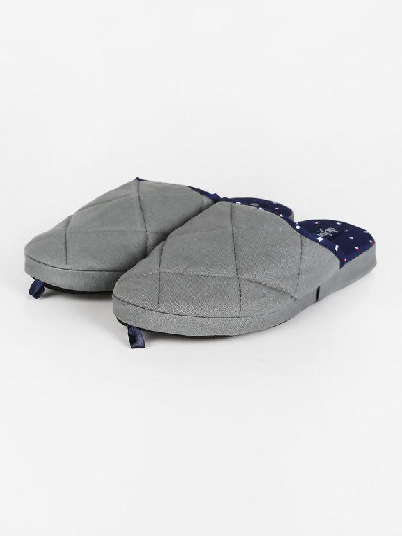 Men's fabric slippers