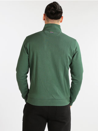 Men's high neck sweatshirt