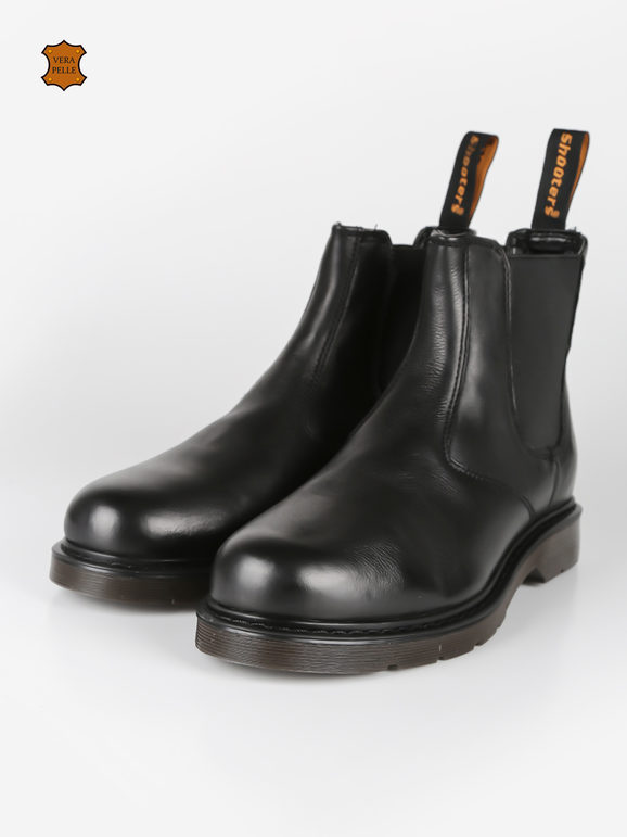 Men's leather ankle boots