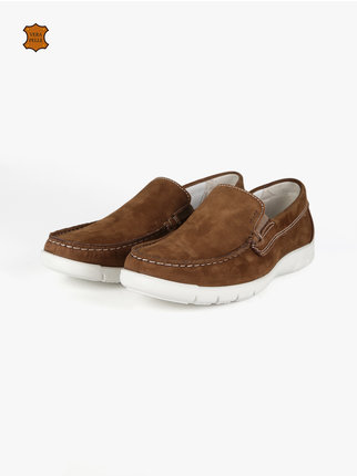 Men's leather loafers
