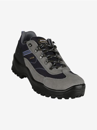 Men's leather trekking shoes