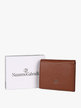 Men's leather wallet with coin purse