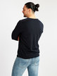 Men's long-sleeved cotton T-shirt