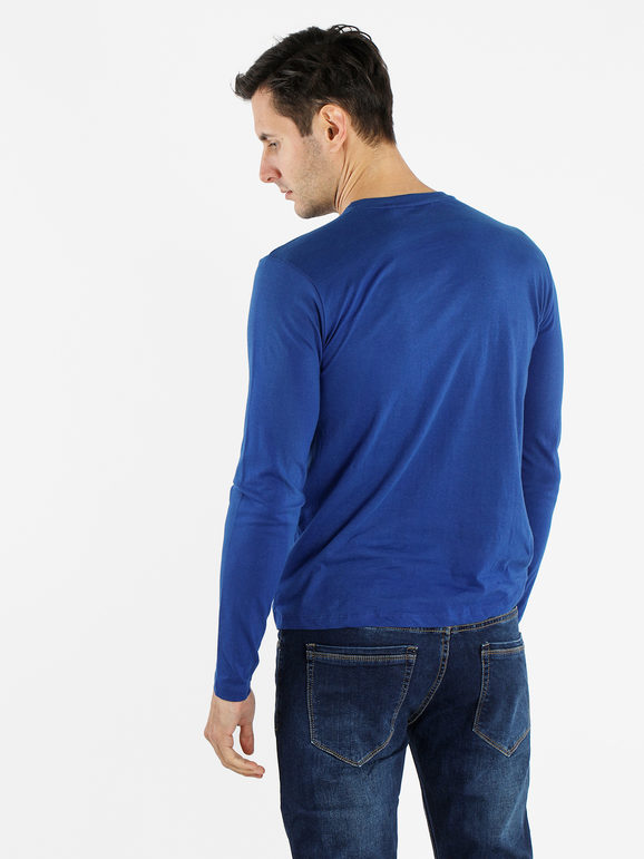 Men's long-sleeved cotton t-shirt