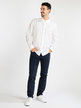 Men's long-sleeved linen blend shirt