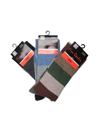 Men's long socks. Pack of 3 pairs