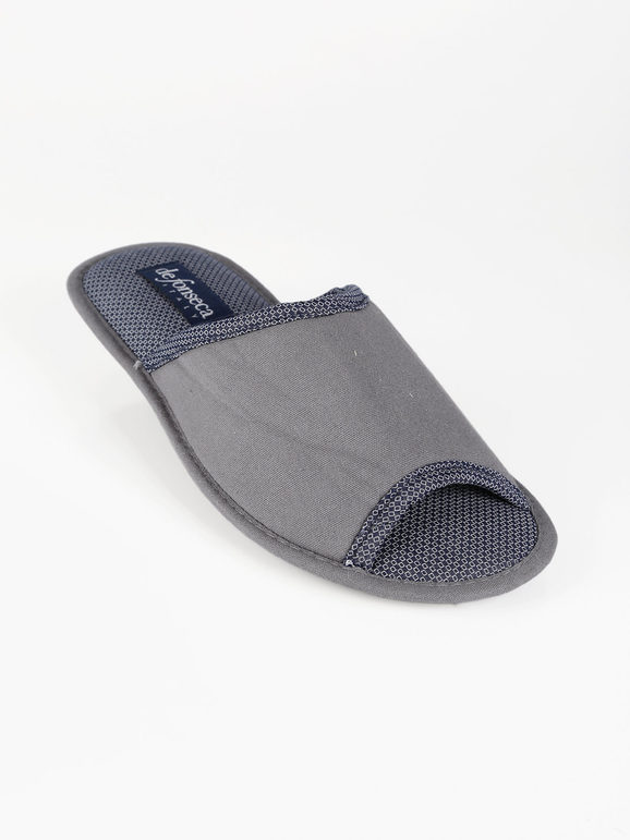 Men's open toe slippers