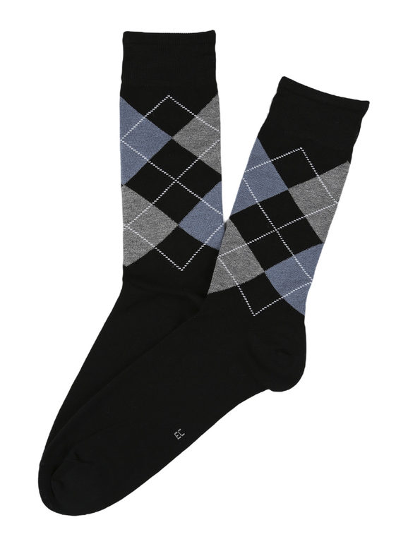 Men's rhombus short socks