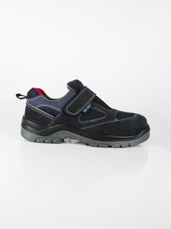 Men's safety work shoes with velcro