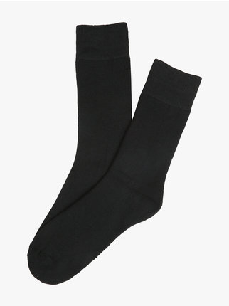 Men's short fleece socks
