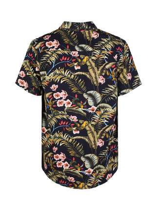 Men's short sleeve floral shirt