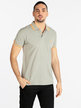 Men's short-sleeved polo shirt with lettering