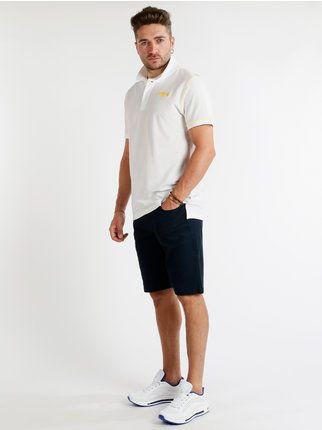 men's short-sleeved polo shirt
