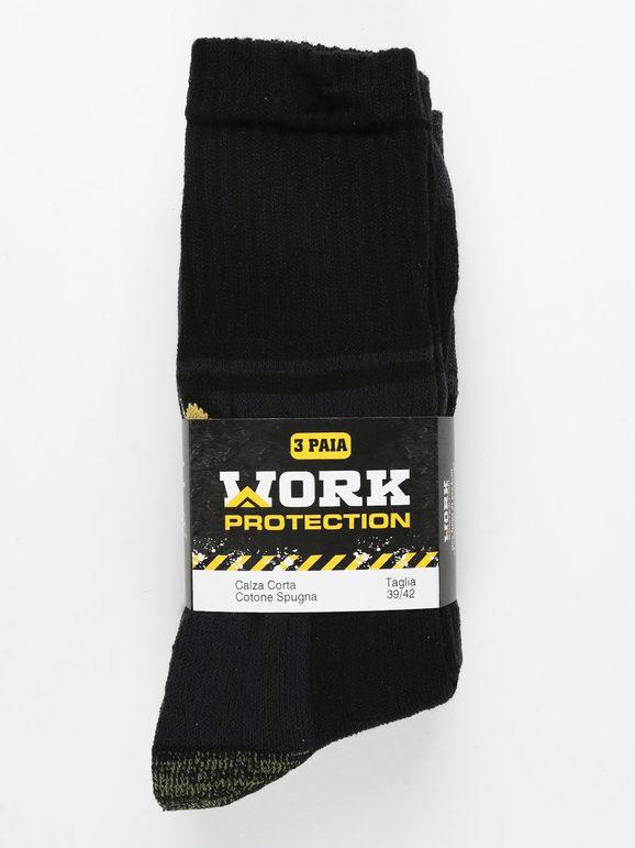 Men's short work socks  3 Pairs