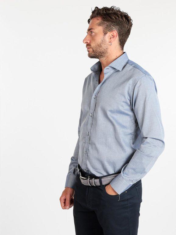 Men's slim fit cotton shirt