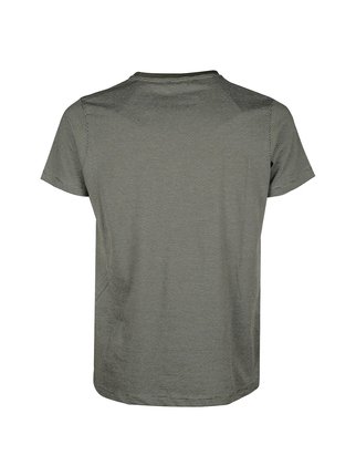 Men's striped cotton T-shirt