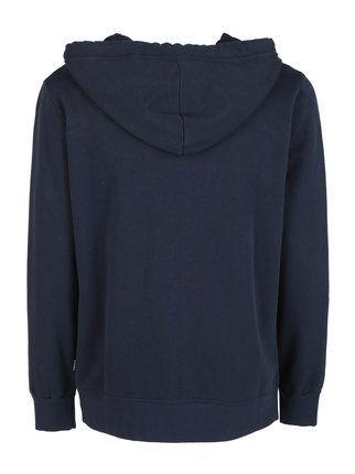 Men's sweatshirt in cotton with hood and zip