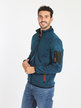 Men's sweatshirt jacket with zip