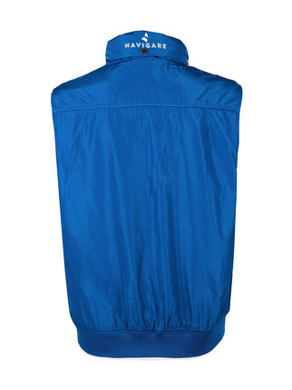 Men's vest in waterproof fabric