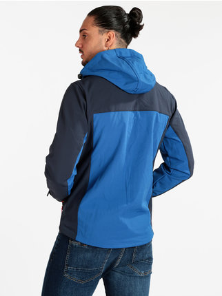 Men's waterproof jacket with hood