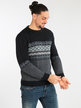 Men's wool blend sweater
