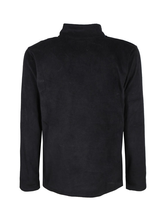 Men's zip-up fleece sweatshirt