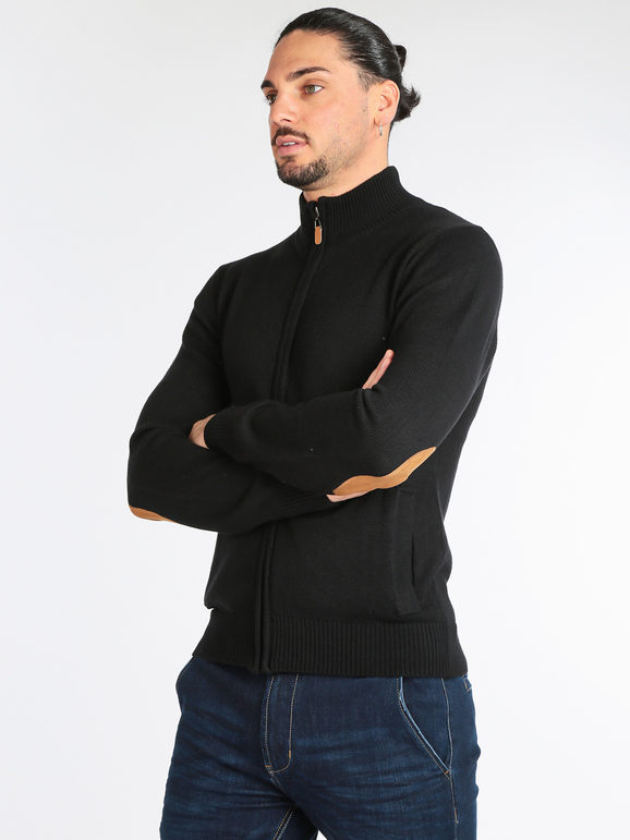 Men's zip-up sweater