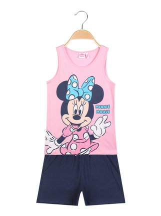 MICKEY and FRIENDS Girl's short set with Minnie