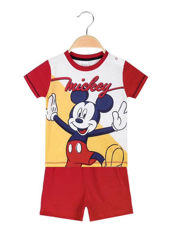 Mickey mouse short pajamas newborn