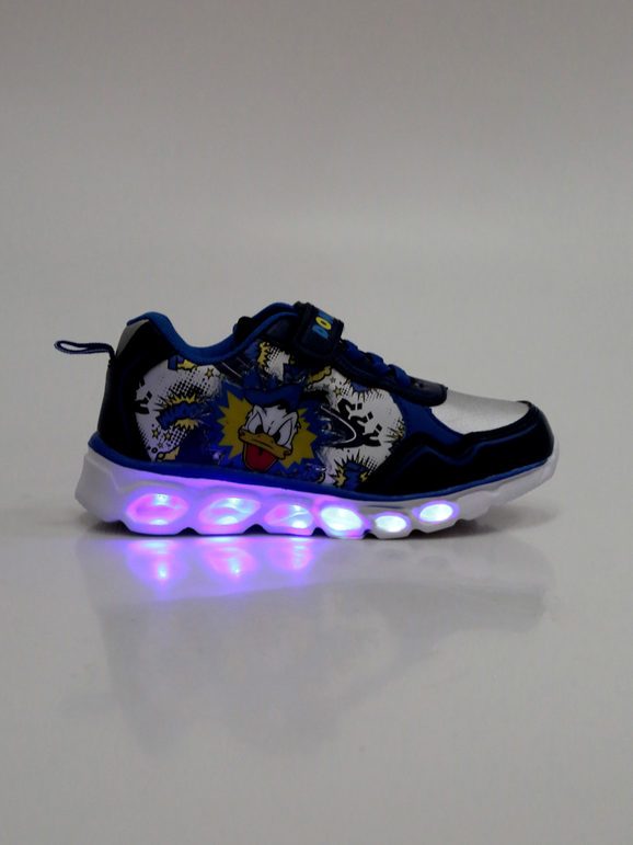 Mickey Sneakers für Jungen mit Aufdruck und Lichtern