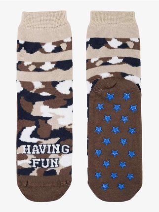 Militärische Anti-Rutsch-Socken für Kinder