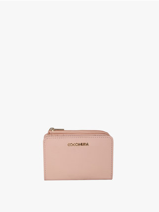 Mini leather wallet for women