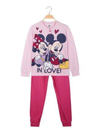 Minnie baby girl long cotton pajamas