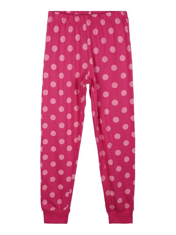 Minnie baby girl long cotton pajamas
